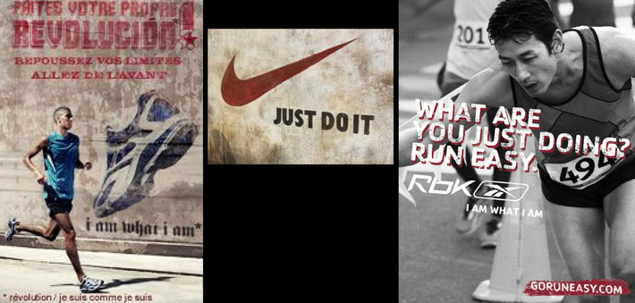 Reebok, run easy I am what i am